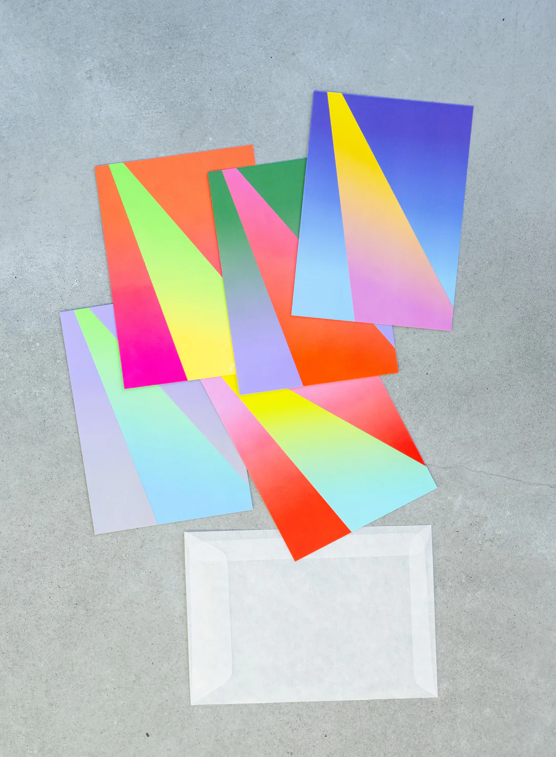 75B Gradient Postcard - set of 5 - Image 4