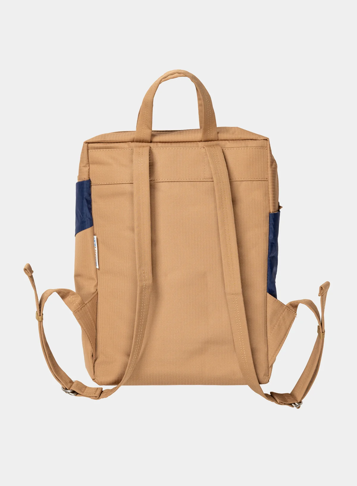 The New Backpack Camel & Navy - Image 4