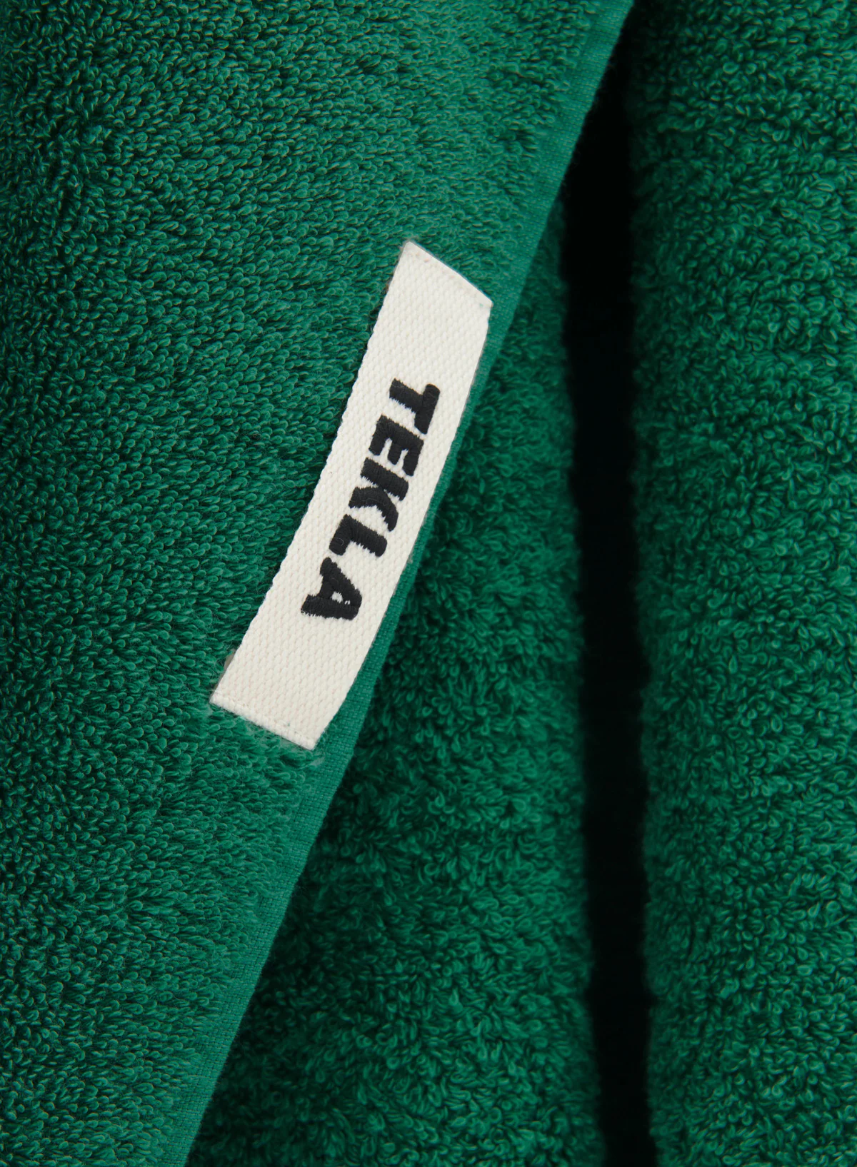 Bath Towel, Teal Green - Tekla - Image 2