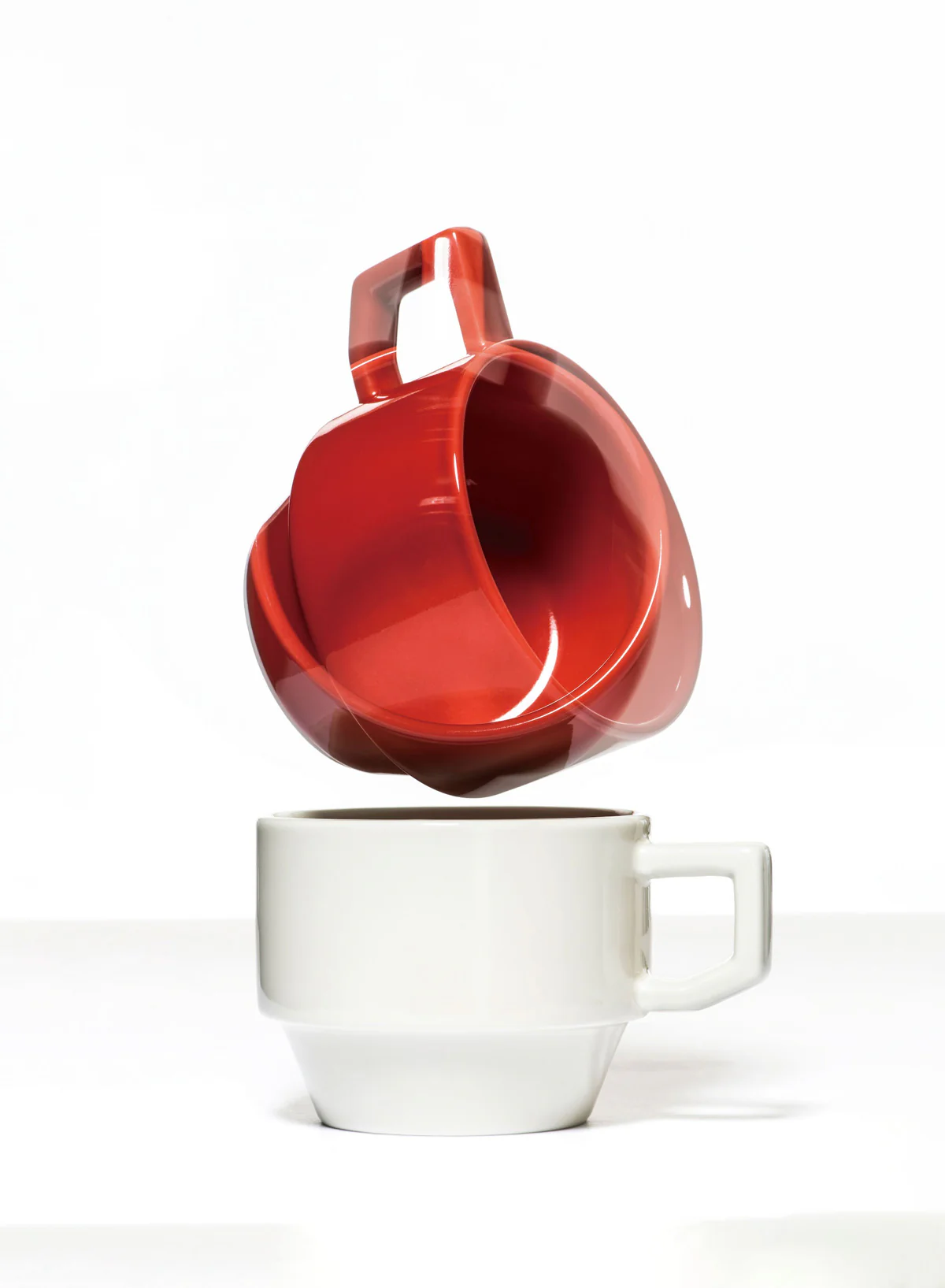 Blockmug, White - Hasami - Image 2