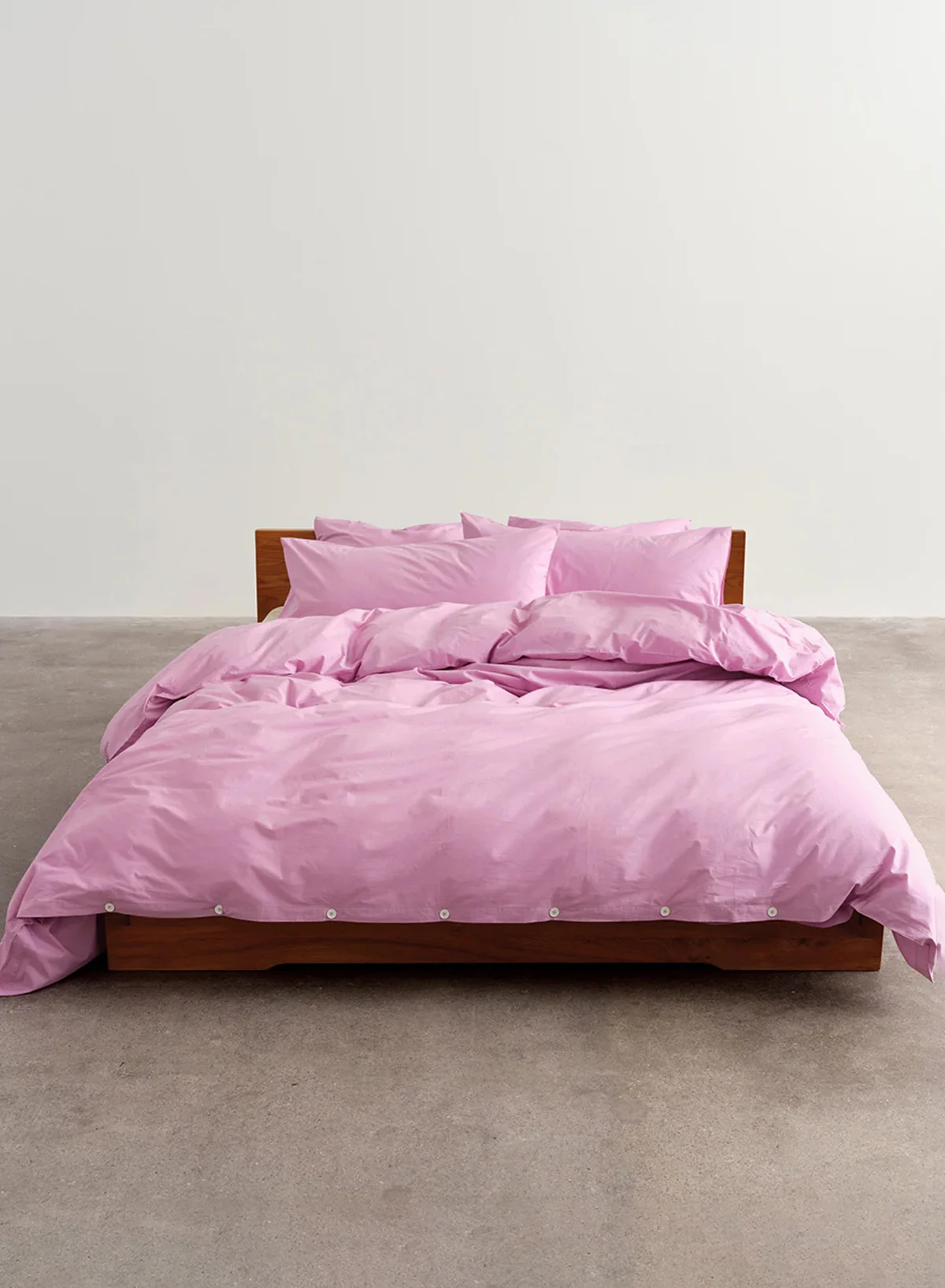 Double Duvet Cover - Mallow Pink, 200x220 - Tekla - Image 4