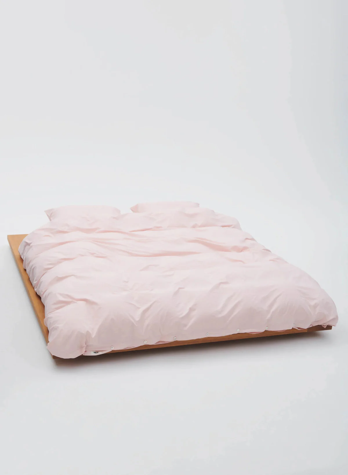 Double Duvet Cover - Petal Pink, 240x220 - Tekla - Image 3