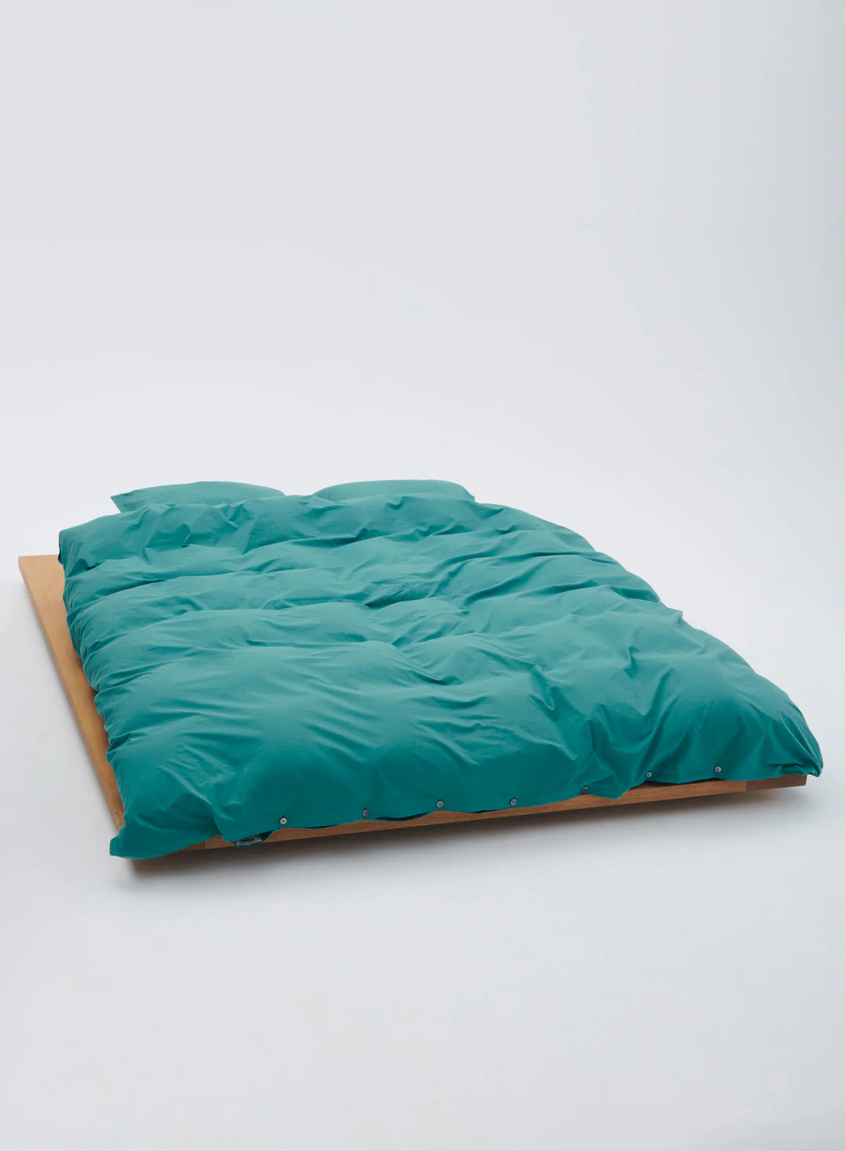 Double Duvet Cover - Vintage Green, 200x220 - Tekla - Image 3