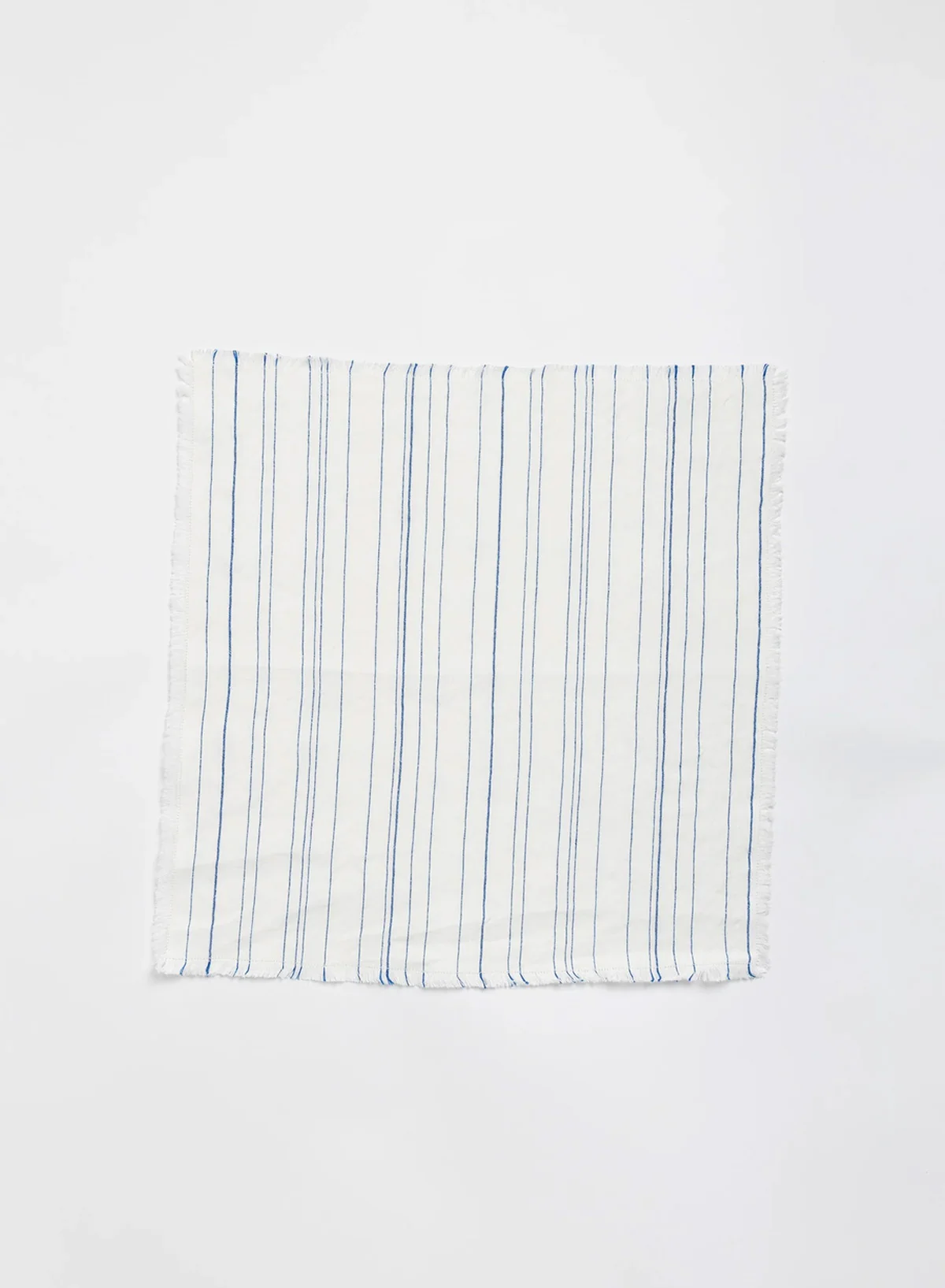 Greta Napkin, White/Cobalto - Chiarastella Cattana