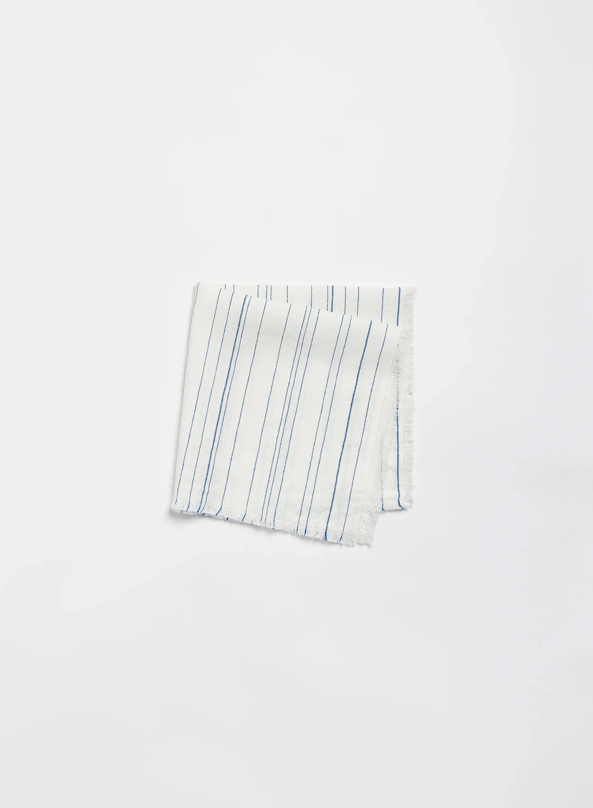 Greta Napkin, White/Cobalto - Chiarastella Cattana - Image 2