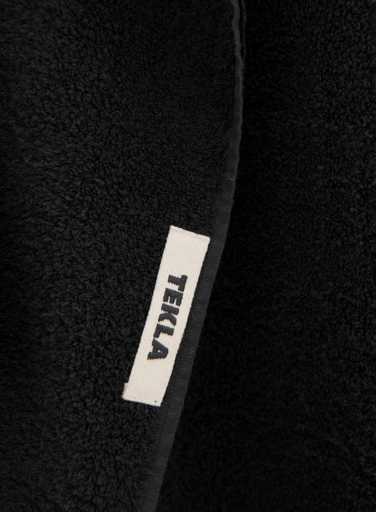Guest Towel, Black - Tekla - Image 2