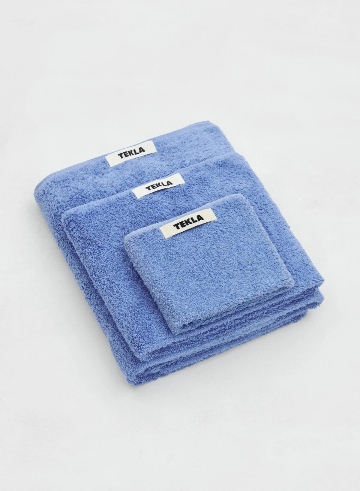 Hand Towel, Clear Blue - Tekla