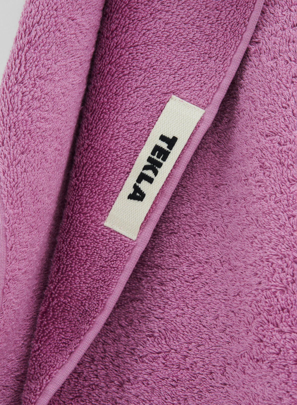 Hand Towel, Magenta - Tekla - Image 2