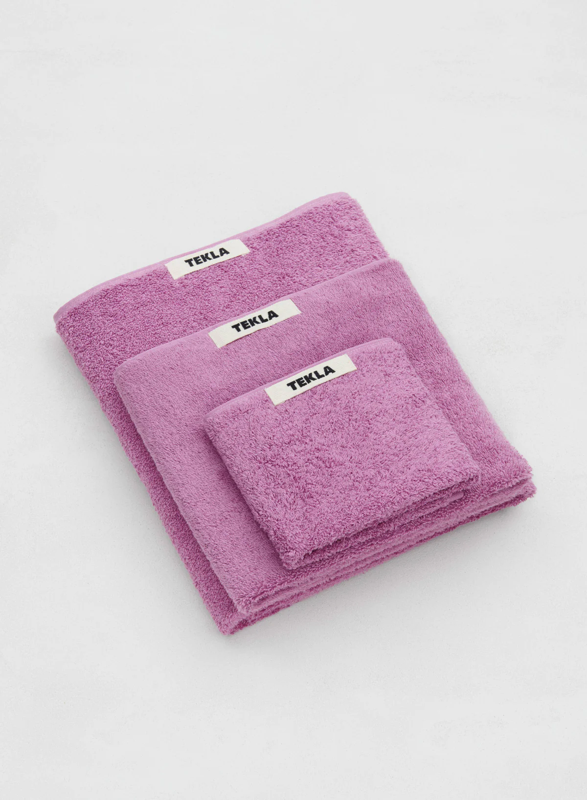 Hand Towel, Magenta - Tekla - Image 3
