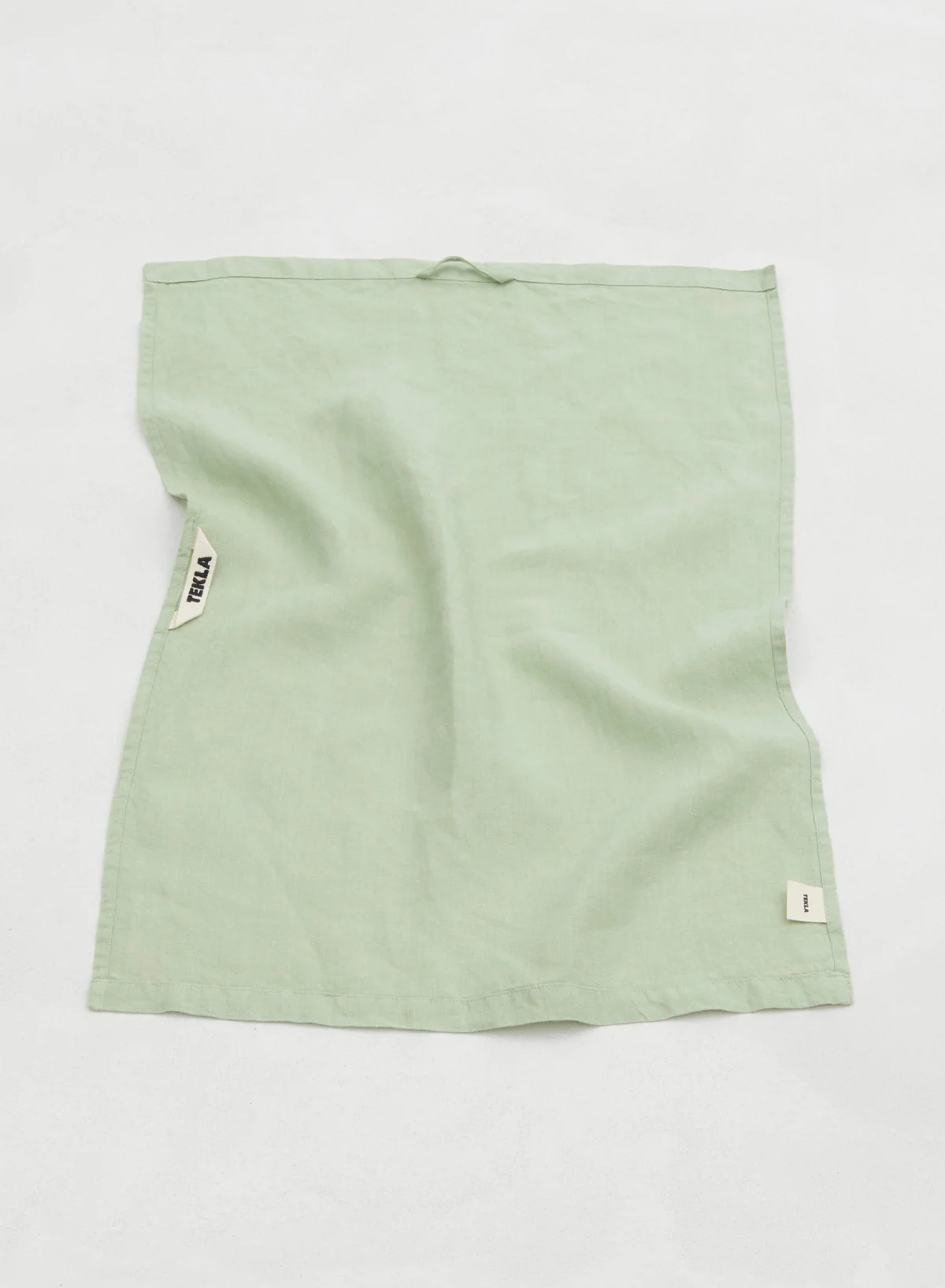 Linen Glass Towel, Ducks Egg - Tekla - Image 2