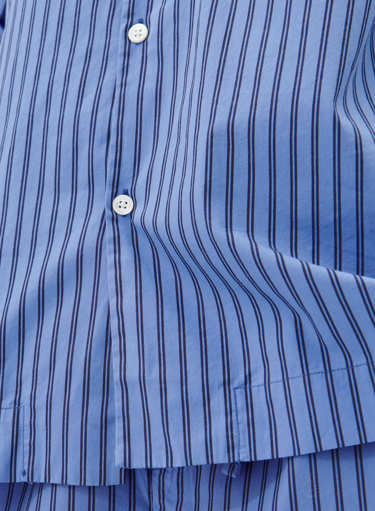 Long Sleeved Shirt, Boro Stripes - Tekla - Image 3