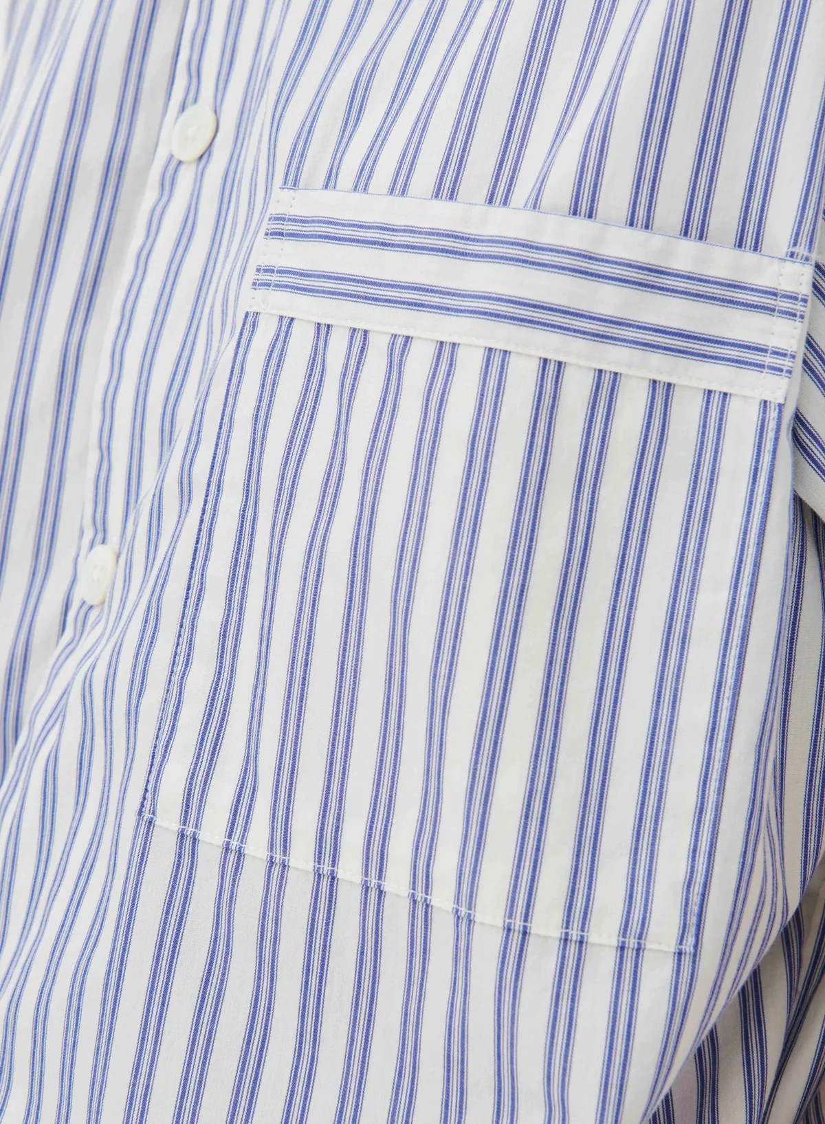 Long Sleeved Shirt, Skagen Stripes - Tekla - Image 4