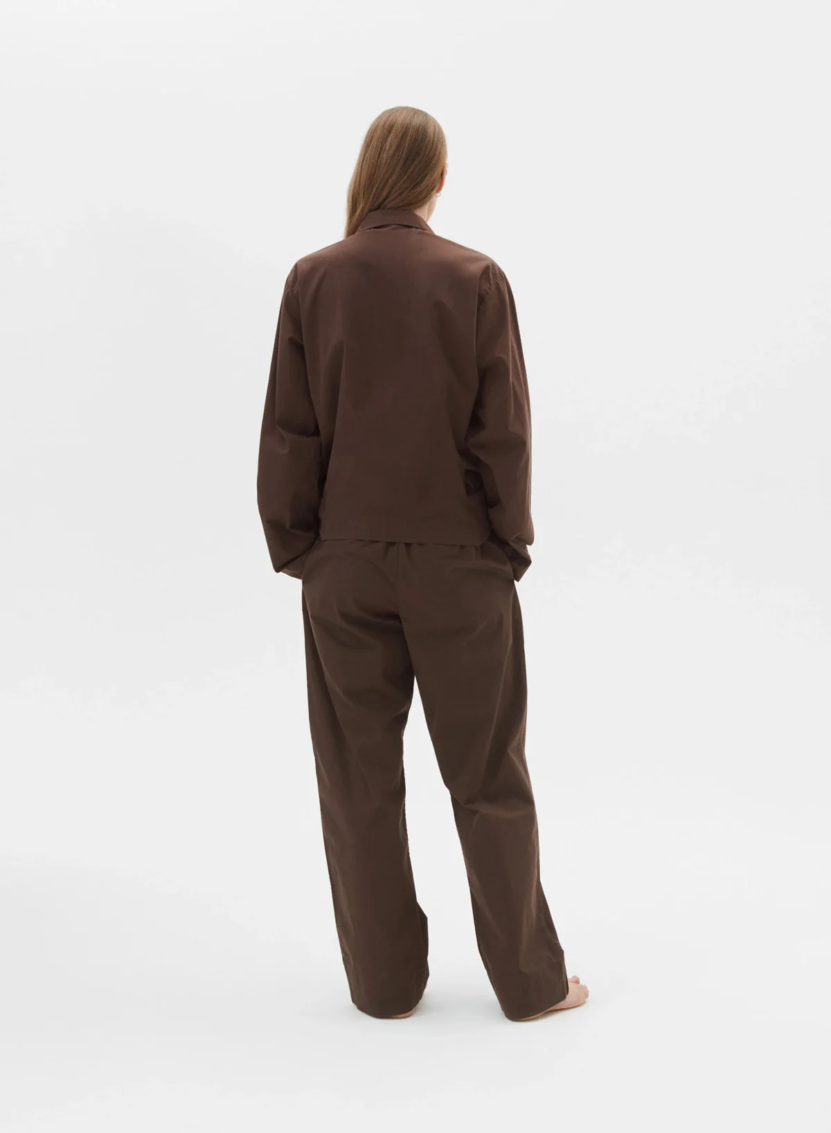 Pants - Coffee - Tekla - Image 4