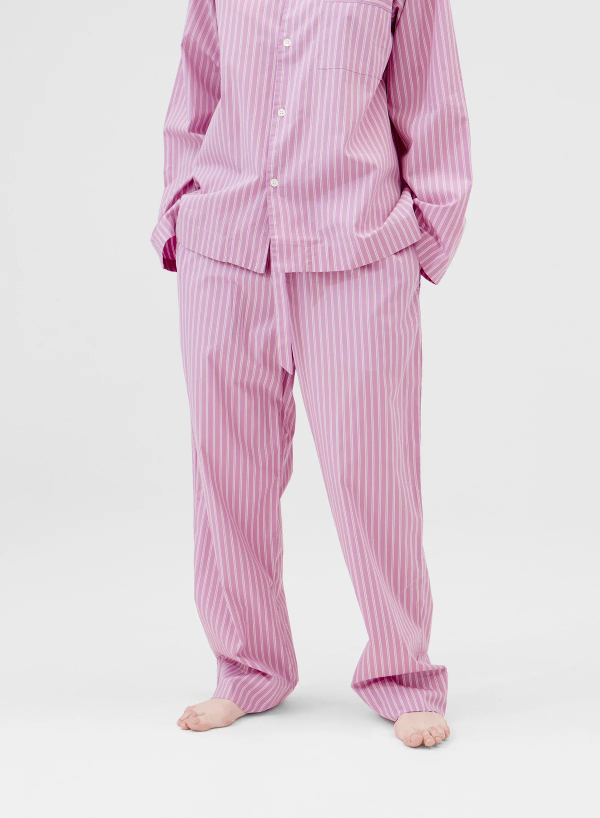 Pants - Purple Pink Stripes - Tekla - Image 3