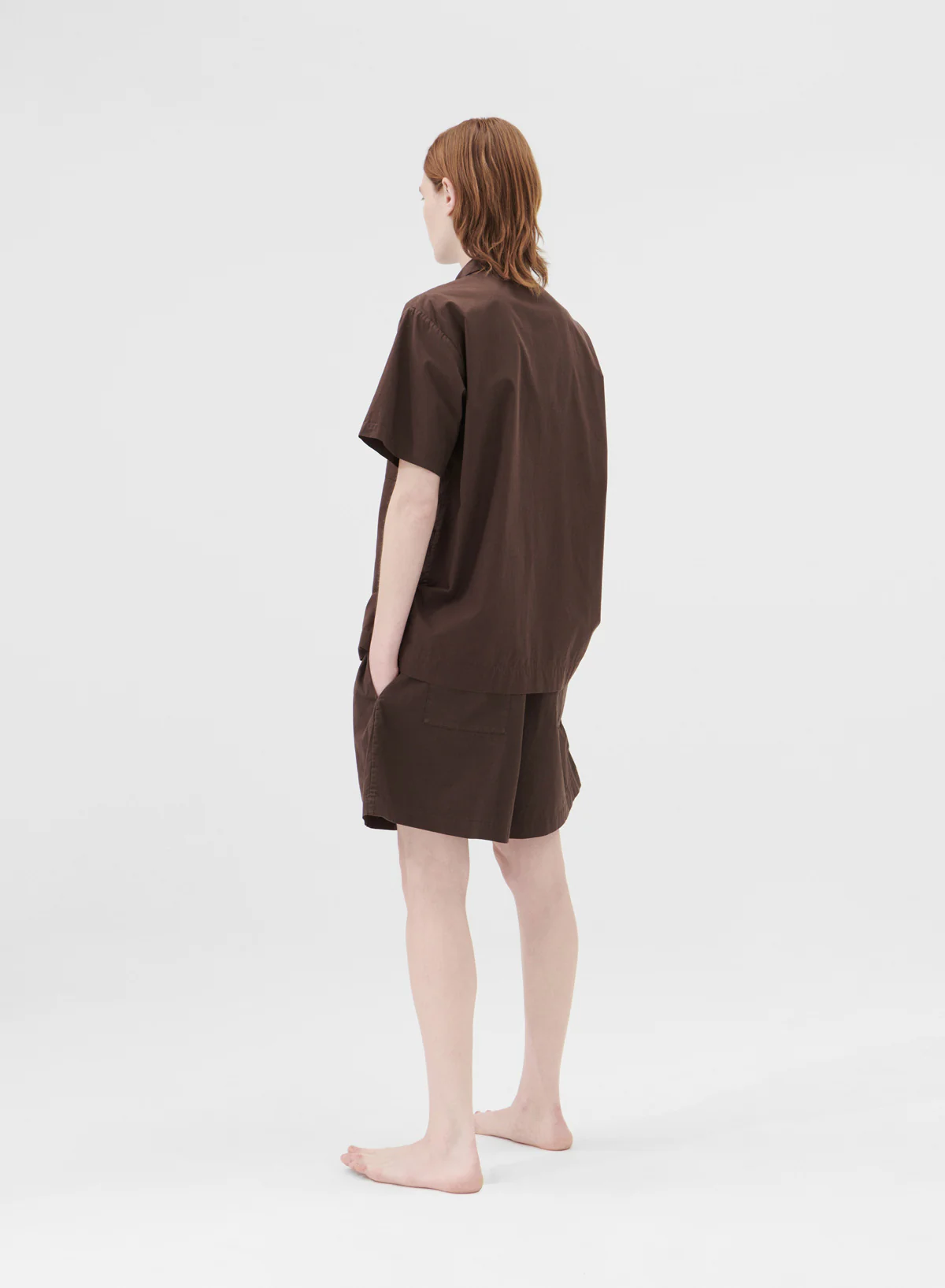 Shorts - Coffee - Tekla - Image 3