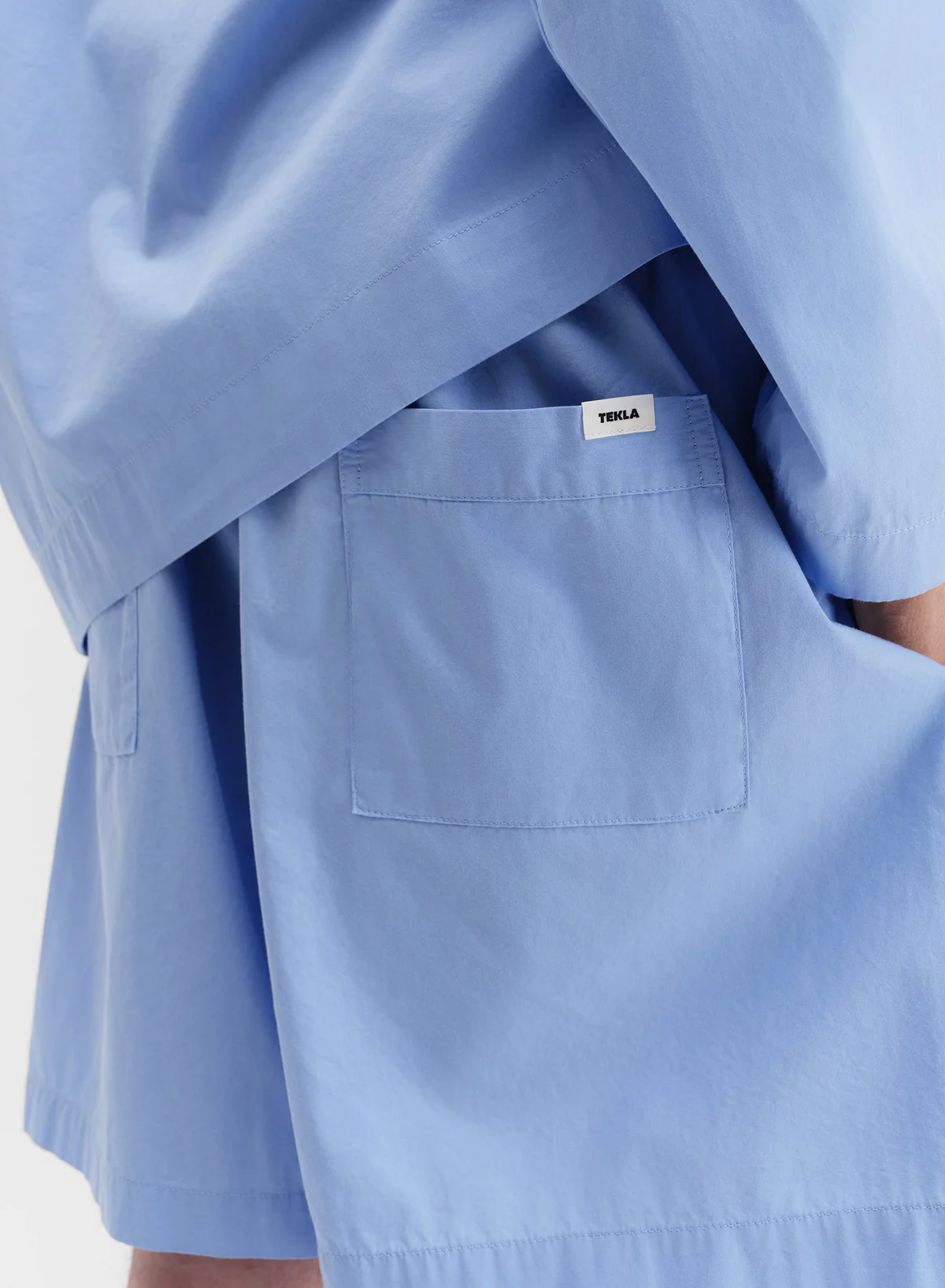 Shorts - Cornflower Blue - Tekla - Image 2