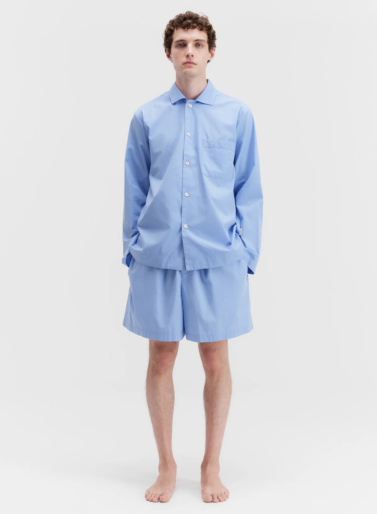 Shorts - Cornflower Blue - Tekla - Image 3