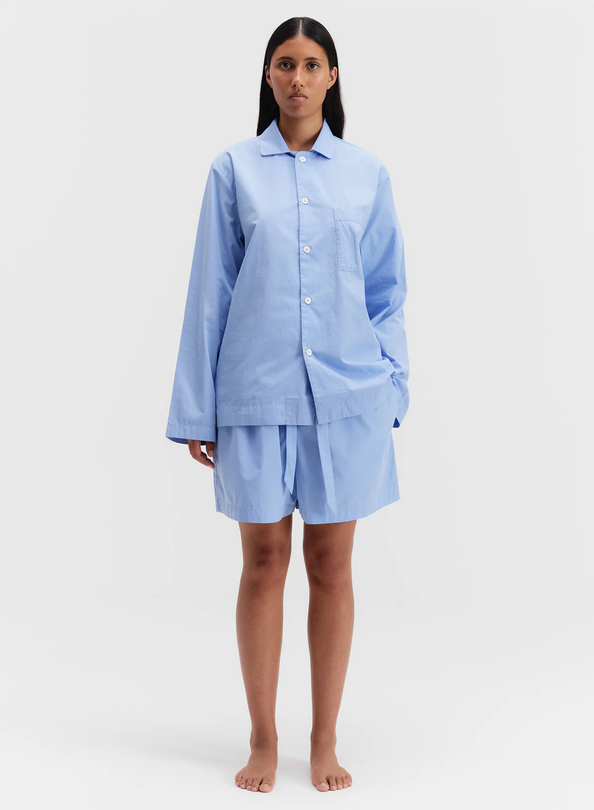 Shorts - Cornflower Blue - Tekla - Image 4