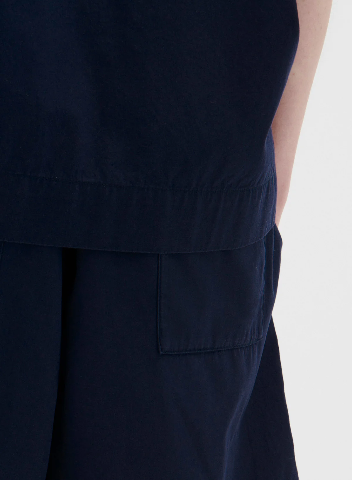 Shorts - True Navy - Tekla - Image 4