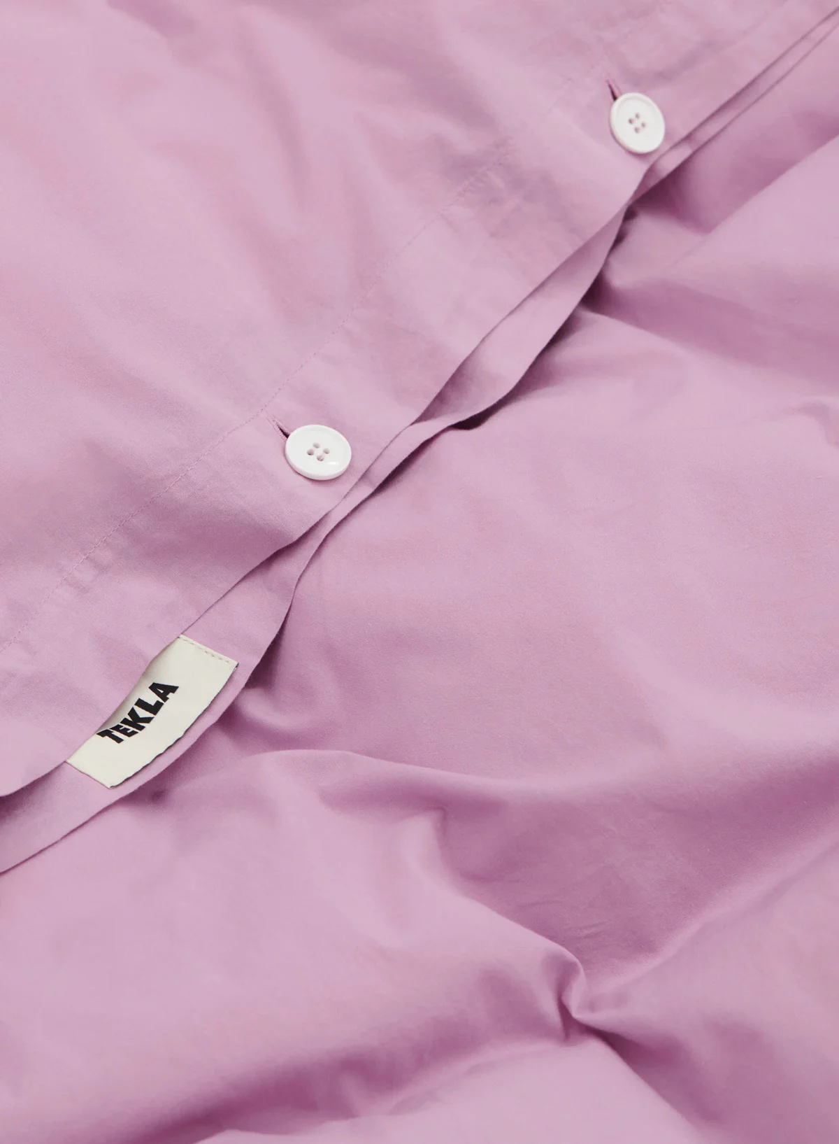 Single Duvet Cover - Mallow Pink, 140x200 - Tekla - Image 3
