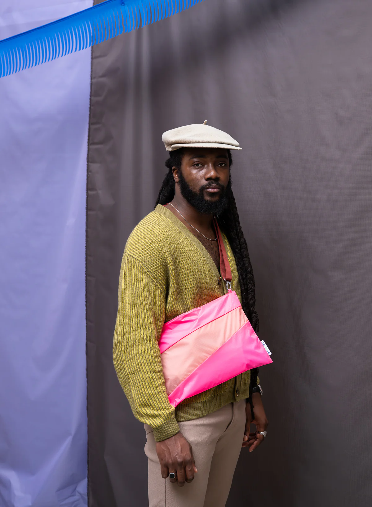 The New Pouch Fluo Pink & Try Large - Image 2
