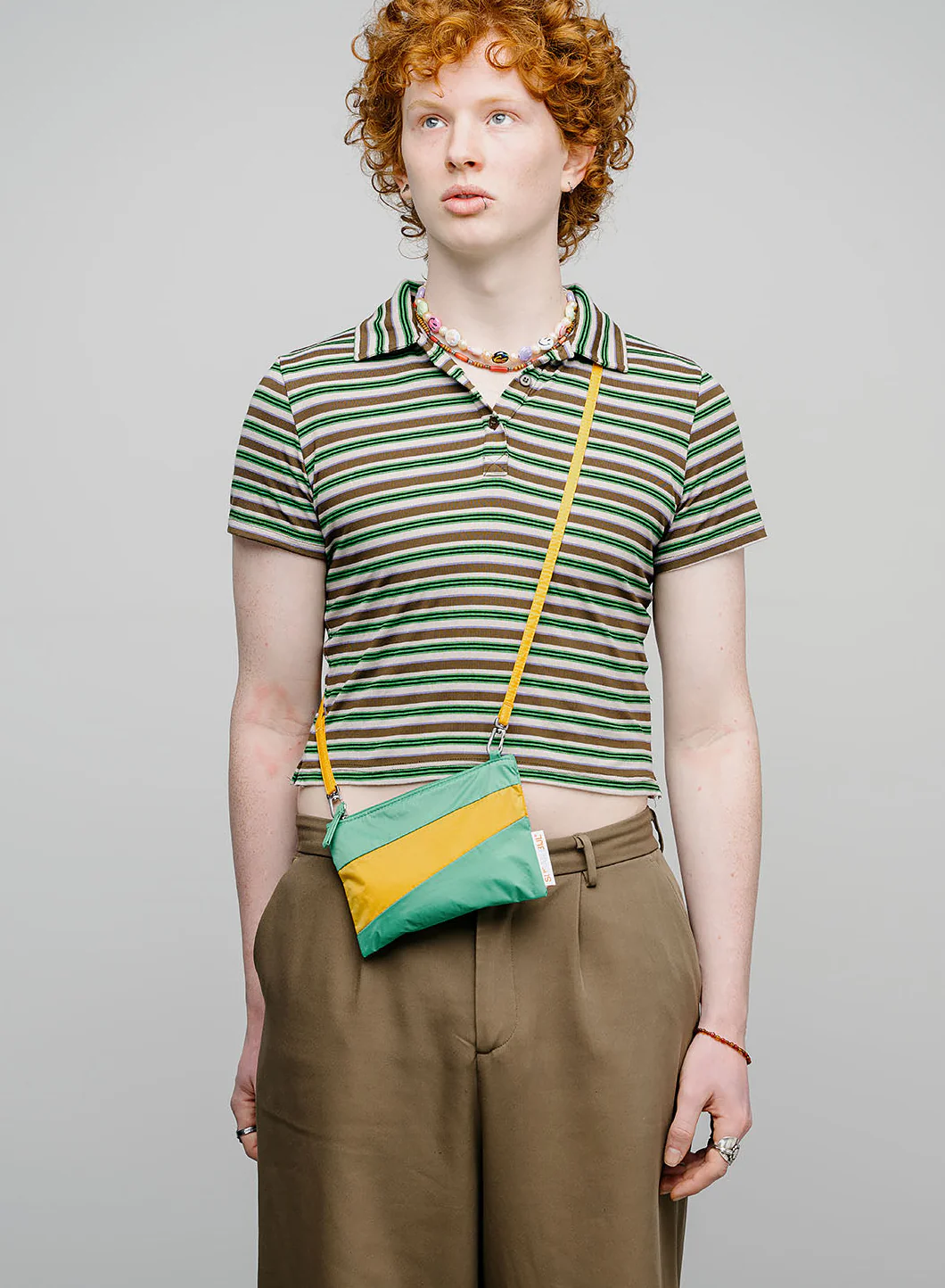 The New Pouch Holly Green & Calendula Small - Image 2