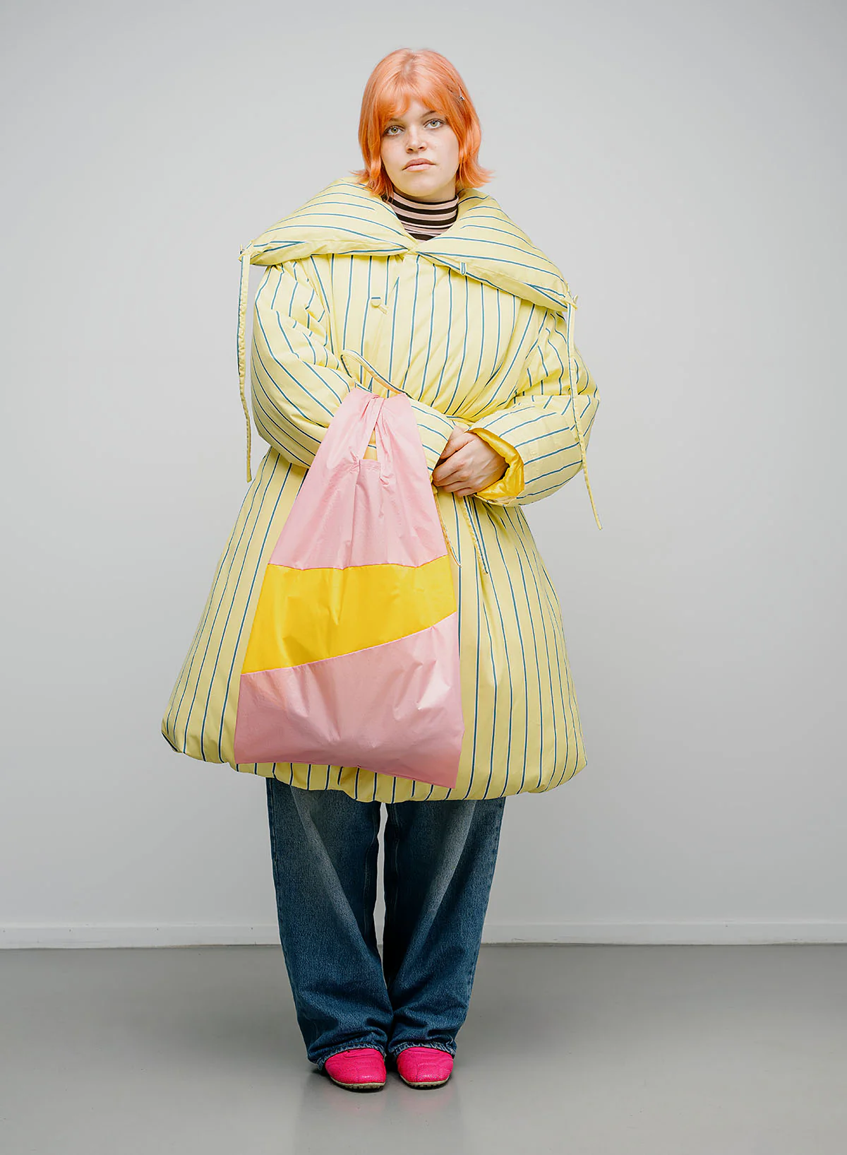 The New Shopping Bag Pink Panther & Sunflower Large - Image 2