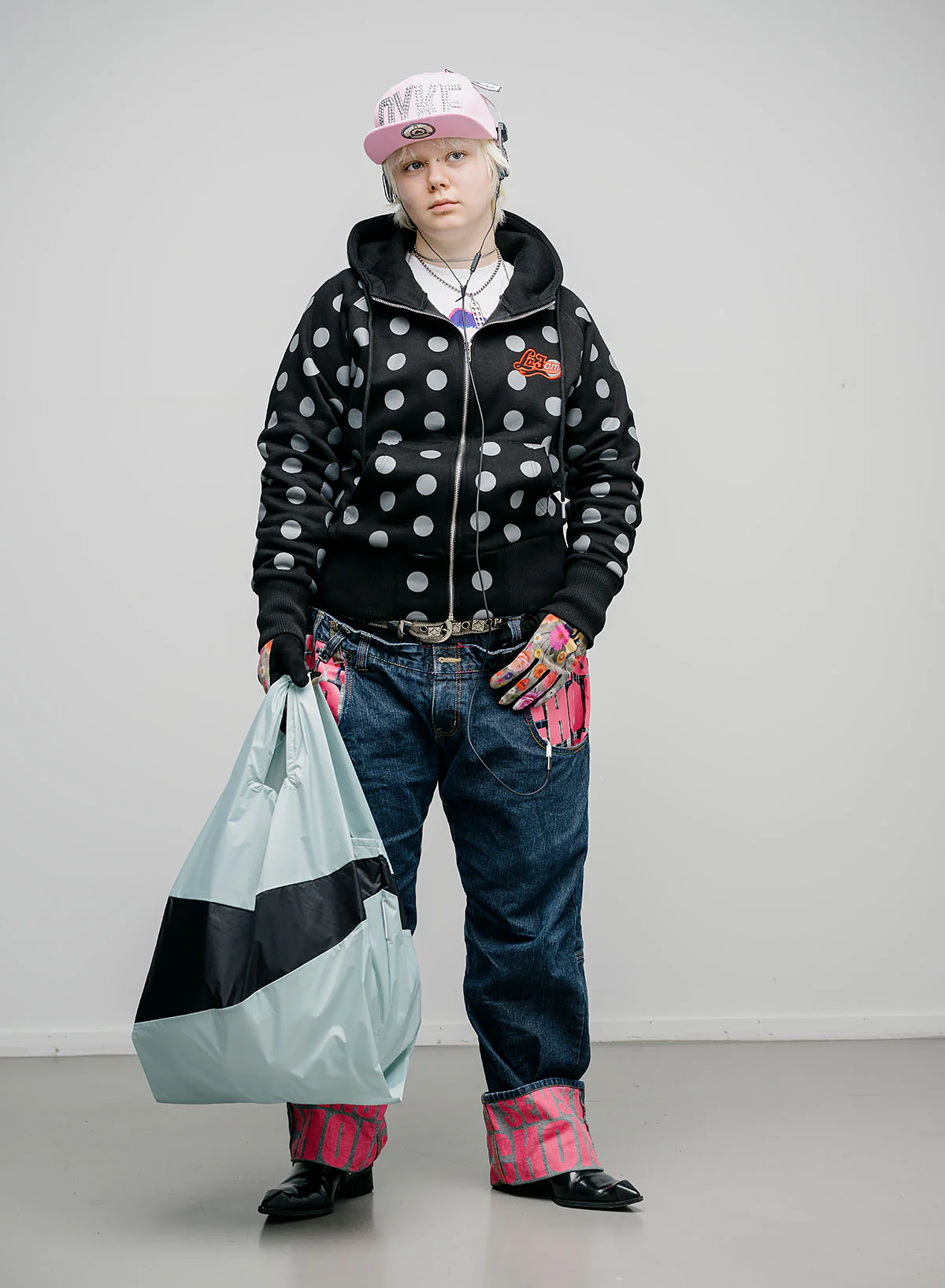 The New Shopping Bag Surf Spray & Black Large - Image 2